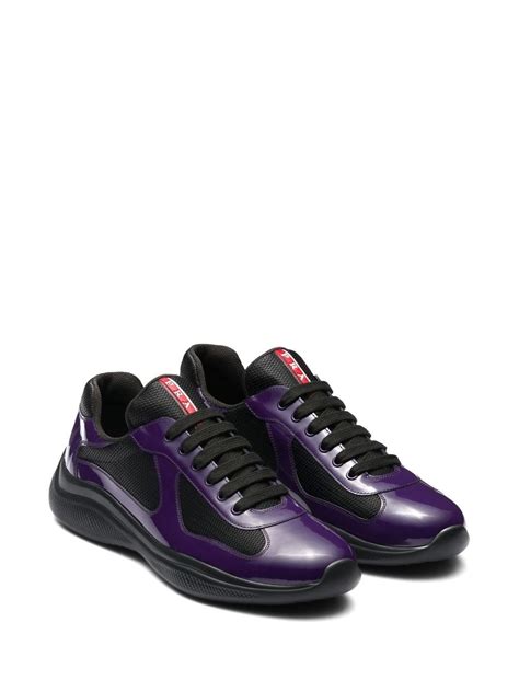 women's prada americas cup sneakers|Prada America's Cup low top black mesh.